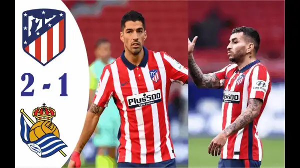 Atletico Madrid vs Real Sociedad 2 - 2 (LaLiga 2021 Goals & Highlights)