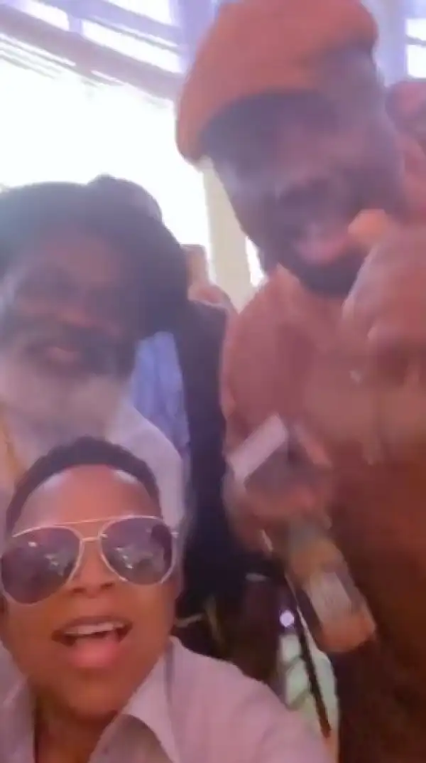 Popular Nollywood Actor, Chinedu Ikedieze Spotted Chilling With 