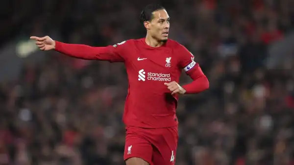 Virgil van Dijk makes honest admission over form struggles