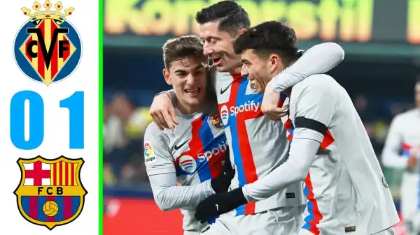 Villarreal vs Barcelona 0 - 1 (LaLiga 2023 Goals & Highlights)