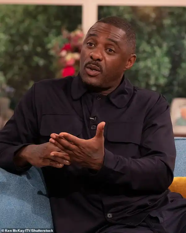 Actor Idris Elba reveals that he no longer describes himself as a 