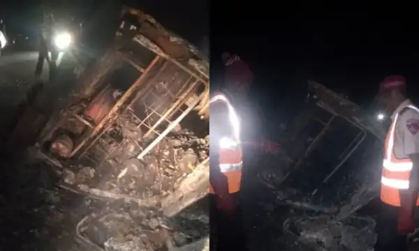 Many Passengers Burnt To Death In Osun Fatal Road Crash