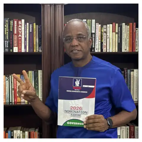 2027: Funso Doherty accepts NDC nomination for Lagos guber election