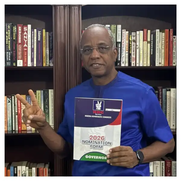 2027: Funso Doherty accepts NDC nomination for Lagos guber election