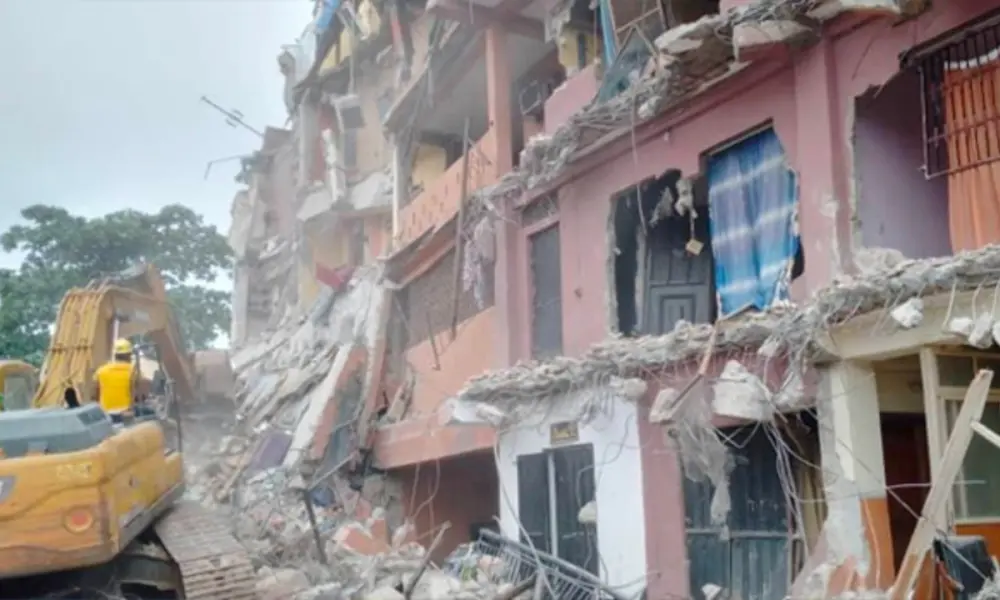 Building under construction collapses, several trapped in Mushin