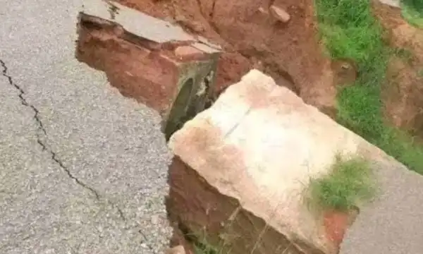 Road collapse cuts off Taraba communities