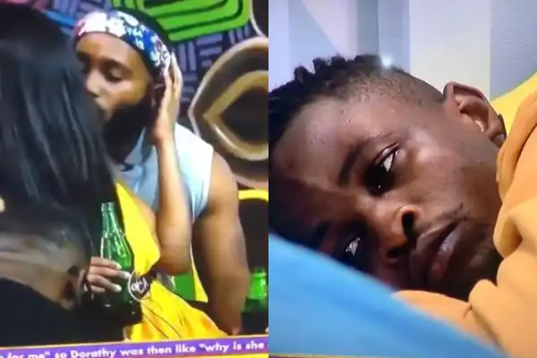 #BBNaija: Watch Erica Shut Down Laycon Infront Of The Housemates (Video)