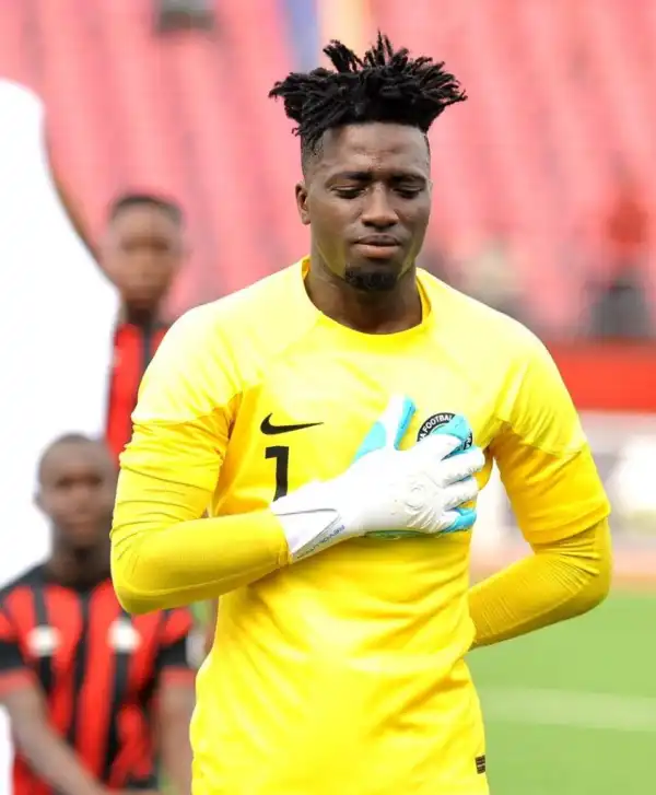 Stop calling me Onana – Super Eagles goalkeeper, Adebayo Adeleye urges Nigerians