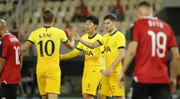 Son, Kane Combine Again To Send Spurs Through In Europa League