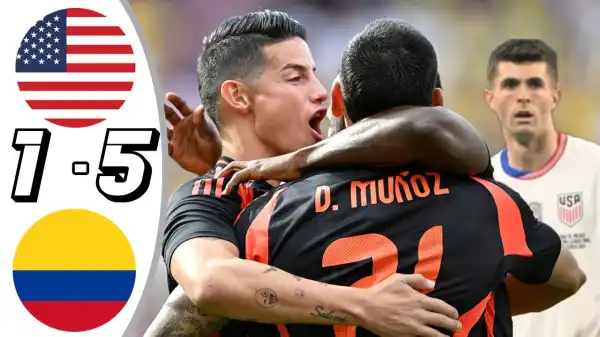 USA vs Colombia 1 - 5 (Friendly 2024 Goals & Highlights)