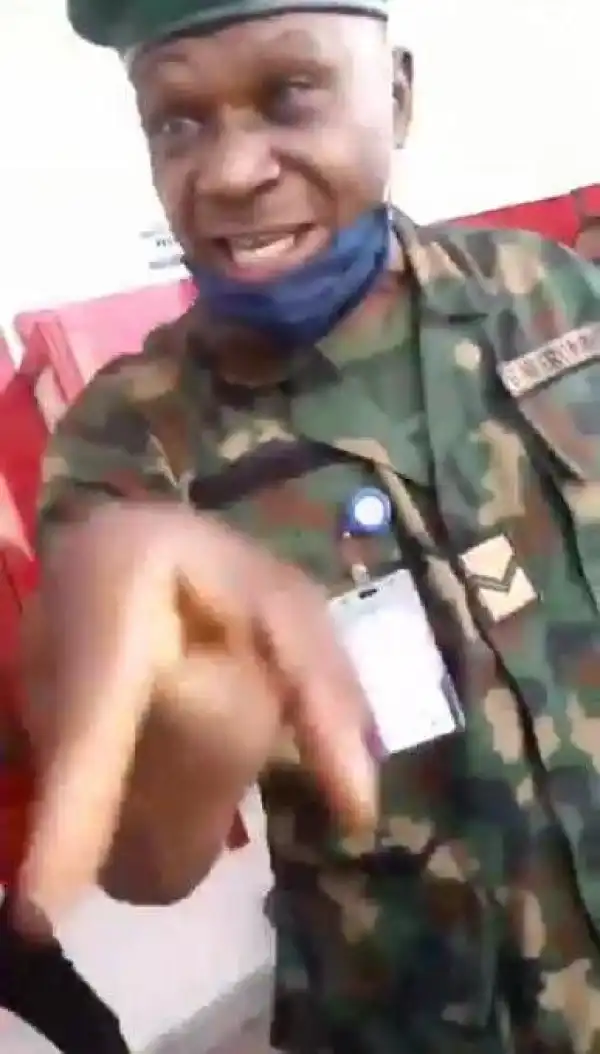 Soldier arrested for assaulting woman after jumping ATM queue