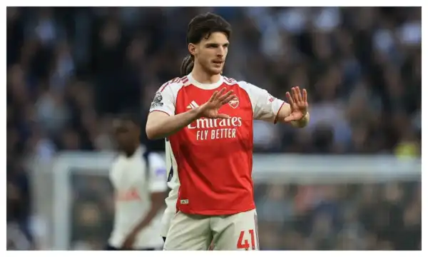 UCL: He was dominant – Gerrard speaks on Declan Rice’s performance for Arsenal