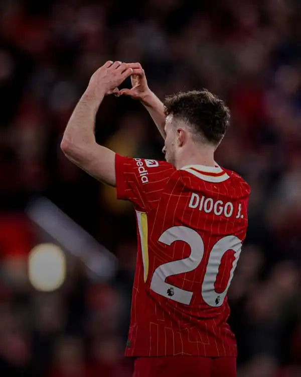 Diogo Jota: Liverpool to immortalise No. 20 shirt