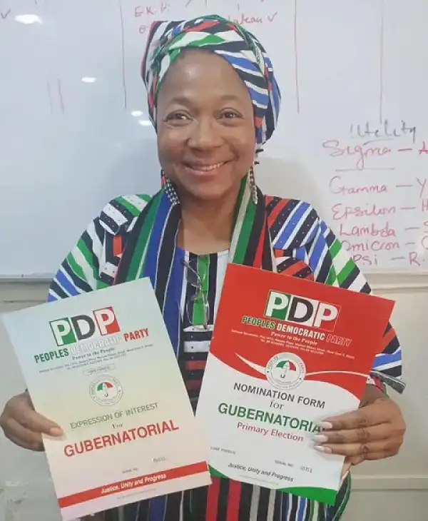 Kiddwaya’s Mum, Susan Waya Picks Nomination Form, To Contest In Benue Governorship Election