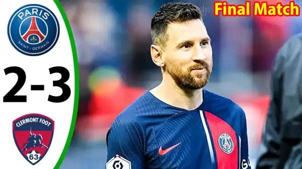 PSG vs Clermont 2 - 3 (Ligue 1 2023 Goals & Highlights)