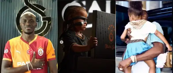 Victor Osimhen Shares Emotional Birthday Message For Daughter