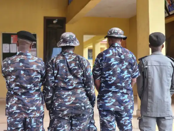 Police arrest officers in viral video threatening to slap, detain motorist if he’s Igbo