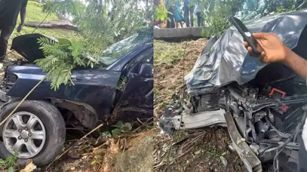 Woman Dies In Car Accident While Chasing Husband And Sidechic in Calabar (Photos)