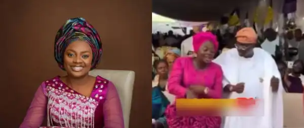 Yinka Alaseyori Spotted Dancing With Top Politicians Amid Oyo Schoolchildren Controversy