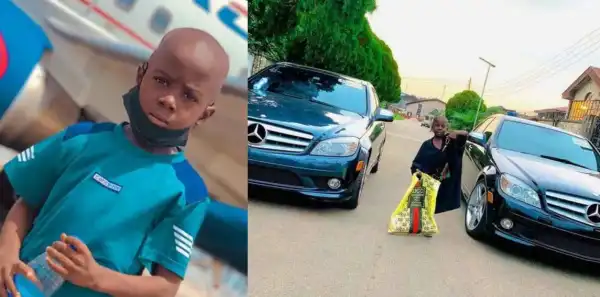 Popular Child Comedian, Kiriku Acquires Two Mercedes Benz