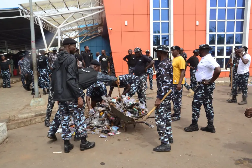 Officers in Nasarawa render community service to mark National Police Day