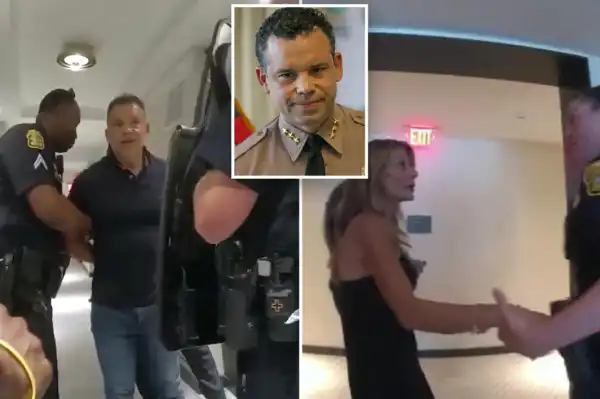 Police boss shoots himself in the head hours after he was handcuffed during quarrel with his wife