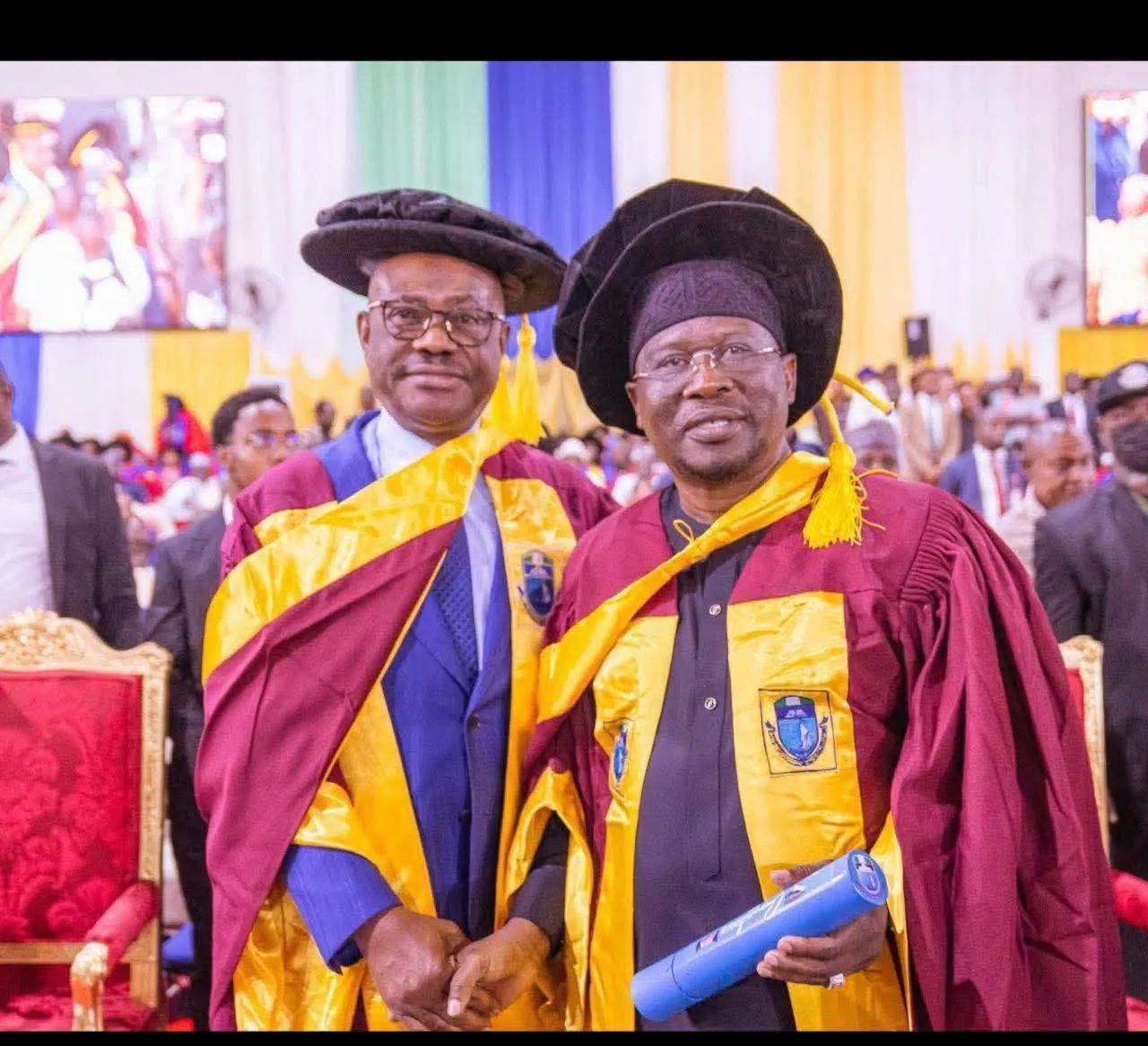 UNIPORT honours Wike, names convocation arena after FCT Minister