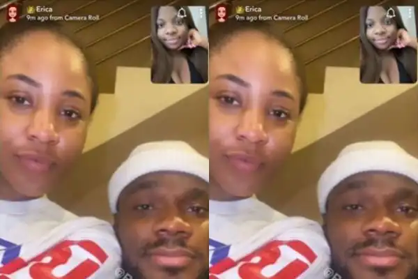 Dorathy, Kiddwaya, Erica And Prince Enjoy Themselves On A Video Call