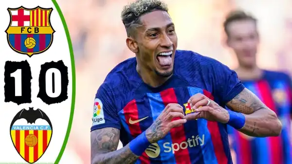 Barcelona vs Valencia 1 - 0 (Laliga 2023 Goals & Highlights)