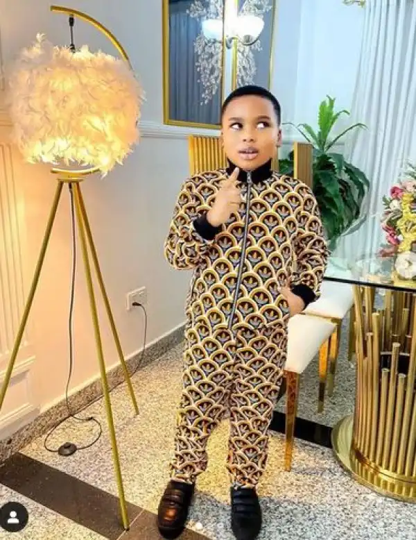 Tonto Dikeh Celebrates Son Ahead Of 7th Birthday