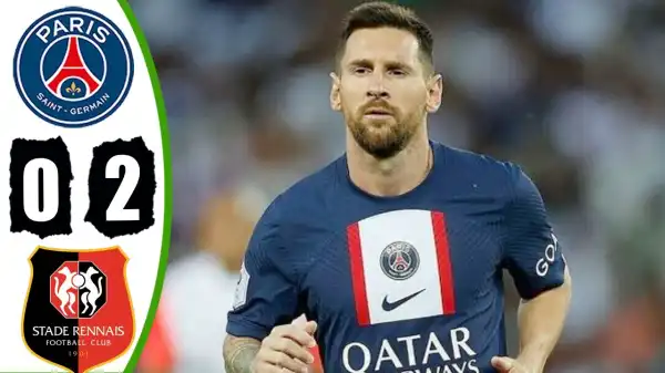 PSG vs Rennes 0 - 2 (Ligue 1 2023 Goals & Highlights)