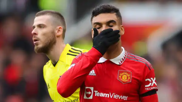 Man Utd make Casemiro red card appeal decision