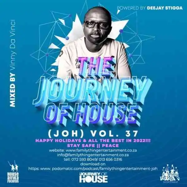 Vinny Da Vinci – Journey of House Vol. 37 Mix (Xmas Edition)