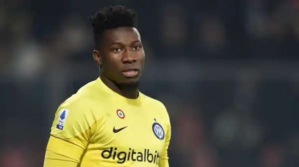 Inter alert clubs to availability of Andre Onana