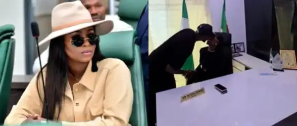 Natasha Osawaru Shares Adorable Moment with Her Man, 2Baba