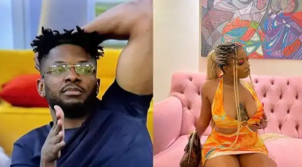 #BBNaija: Angel And Cross Shower Together