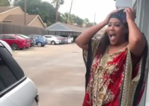 Singer, Emma Nyra Collapses As Family Gifts Her Range Rover For Christmas (Video)