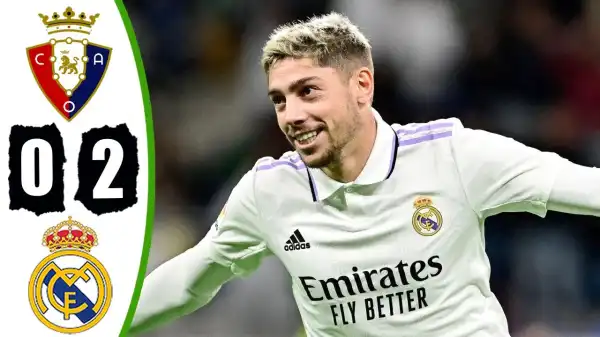 Osasuna vs Real Madrid 0 - 2 (Laliga 2023 Goals & Highlights)