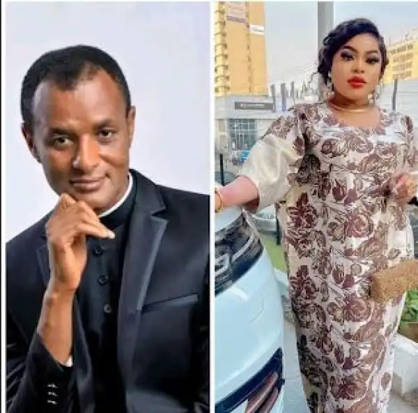 See His Head Like Over Smoked Guinea Fowl – Bobrisky Fires Back At Father Oluoma Over Recent Sermon
