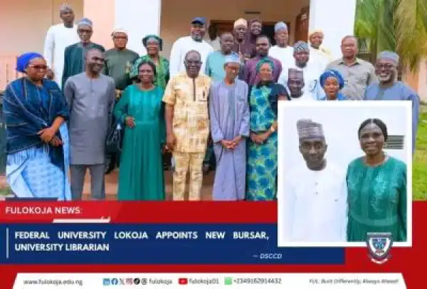 FULOKOJA appoints new Substantive Bursar & Librarian