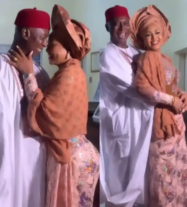 Regina Daniels Shares Lovely Video Of Herself And Her Billionaire Husband, Ned Nwoko, At A Wedding