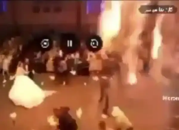 Fire kills bride, groom, and over 100 guests at a wedding