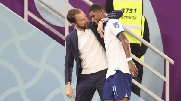 Gareth Southgate explains why Marcus Rashford has improved since Euro 2020