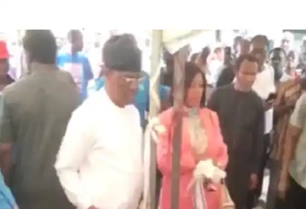 Nigeria Decides 2023: BVAS Fails To Recognise Wike, Wife