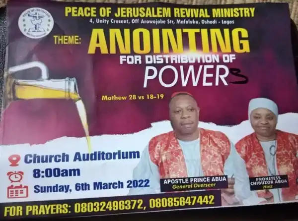 How My Spiritual Son Snatched My Wife - Prophet Cries Out In Court (Photo)