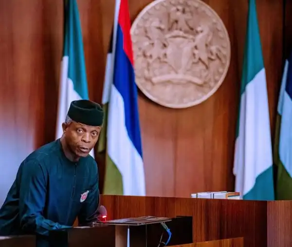 Tension As Osinbajo Is Sighted At Reddington Hospital