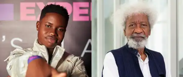 “I Want To Do A Stream With This Man”- Peller Reveals Plans To Meet Wole Soyinka