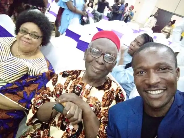 BREAKING! Chimamanda Adichie’s Father, Prof James Adichie Is Dead