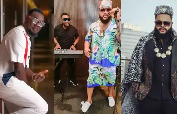 Fans excited as Whitemoney links up with AY Makun for music collaboration