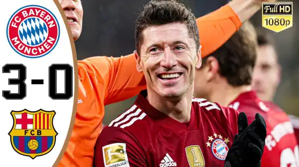 Bayern Munich vs Barcelona 3 − 0 (Champions League 2021 Goals & Highlights)
